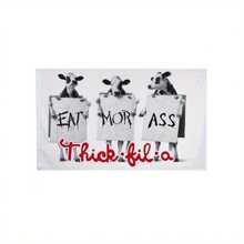 吃更多屁股旗帶,厚實2x3英尺(60x90cm)有趣旗幟,男孩大學公寓織繡掛毯,廣告牌,室內外皆可掛,家居裝飾,派對裝飾 - 彩色 - 查看 1