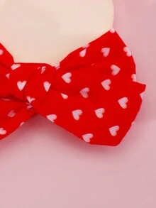 2入組迷你蝴蝶結髮夾,兒童專用 - 彩色 - 查看 4