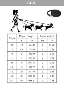 HOLAPET 1pc Pet Traction Rope Dog Leash Tracking Leash - Red - View 6