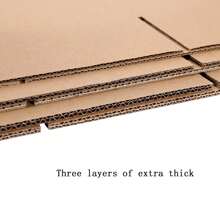 5 Stück dreischichtige stabile (B-Welle) Postversandboxen, Kurier-Versandboxen, Schulmaterial, Schulanfang