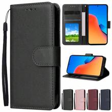A Black/Rose Gold/Wine Red/Blue Wallet With Card Slot Photo Frame Support Function Magnetic Flip Leather Case Compatible With Xiaomi Redmi 12 12C 13C 10C 9A 9C 9T Note 13 Pro+ 12S 11 Pro 10S 9 8T 7 Xiaomi 13T X6 C65 M6 Pro X5 M5s Soft Silicone Fall Prevention Cover Shell - Burgundy - View 2