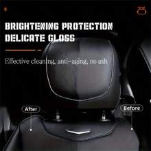 10入組車內清潔抹布,汽車儀表板塑膠仿皮座椅特殊除污塗層護理汽車清潔用品 - 彩色 - 查看 10