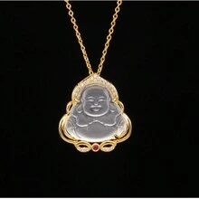 1pc Fashionable Pendant Necklace For Women, Daily Wear, Light Luxury And Niche Design - Pink - View 8