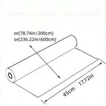 1卷花卉紋自粘壁紙,適用於房間/商店牆壁,易於安裝,具有防污和防水塗層 - 藏蓝色 - 查看 6