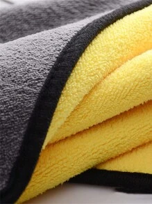 1/2pcs Ultrafine Fiber Cleaning Towel For Car Cleaning, Drying And Detailing, Car Accessories - 30*60cm - View 6