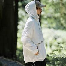 運動衫、工作服連帽衫、半拉鍊夾克、休閒連帽衫、情侶長袖連帽衫、中性夾克健身衣男士 - 白色 - 查看 3