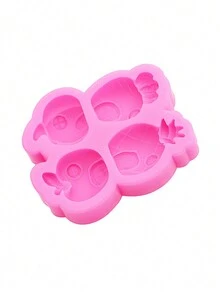 1 件液体硅胶模具，适用于微型水果蔬菜屋、粘土、卡通水果屋、树脂配件成型，适用于 DIY 发夹、发带、树脂首饰、手机壳设计、鞋子、衣服、包包等的时尚配饰。 - 粉色 - 查看 6