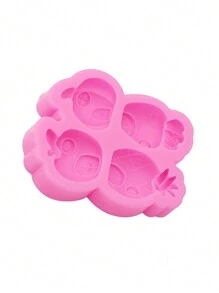 1 件液体硅胶模具，适用于微型水果蔬菜屋、粘土、卡通水果屋、树脂配件成型，适用于 DIY 发夹、发带、树脂首饰、手机壳设计、鞋子、衣服、包包等的时尚配饰。 - 粉色 - 查看 5