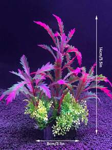 1pc Artificial Aquatic Plant Fish Tank Ornament