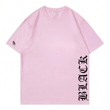 Men T-Shirts - 淺粉色 - 查看 1