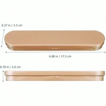 1 件金屬錫盒,長方形多用途筆袋,禮品盒 - 1件海綿內襯(不含紙套) - 查看 3