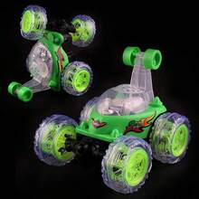 Juego De Carro Multicolor Con Luz Con control Remoto De Pilas Todo Terreno - Multicolor - Ver 1