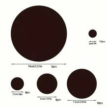 28张圆形镜子墙贴亚克力镜面墙贴自粘镜面贴客厅沙发背景墙浴室家居装饰厕所贴纸 - 銀色 - 查看 2