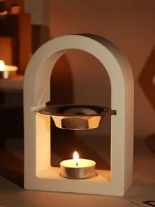 拱形香薰蠟熔爐水泥模具,方形六角形香薰爐模具,精油蠟燭支架石膏模具 - C-mold - 查看 4