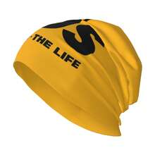 保暖的冬季帽子,上面印有jesus Christ The Way The Truth The Life,休闲风尚的 Skullies Beanies 帽帽,男女耳暖,送給男友的完美禮物 - 杏色 - 查看 2