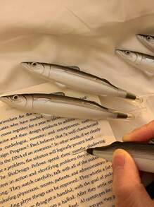 2pcs Funny Ocean Series Ballpoint Pen - Black - View 3