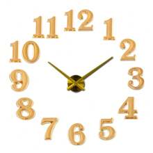 1 Pieza Tarjeta De Números Arábigos - Negro - Ver 3