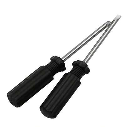 2入組十字＆平口螺絲刀,多功能便攜手動螺絲刀,家用硬件工具