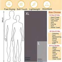 2入組/套超細微纖維專業運動吸汗長椅巾,快乾跑步游泳沙灘露營長巾 - 玫紅色 - 查看 2