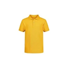 Manfinity Mode Hombres Playera Tipo Polo Piqué Caballero Chemise Camello