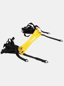 1 Set Agility Training Set With Agility Ladder, Skipping Rope, Cone, Resistance Parachute, Hurdles, Agility Discs And Carry Case - Multicolor - View 3