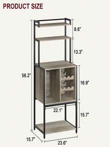 Estante de cocina - Gris - Ver 2