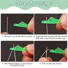 Type Sewing Machine Needle Threading Machine With Hook, Plastic Needle Insertion Tool, Elderly Quick Automatic Change Of Process Accessories, Sewing Tools - Multicolor - View 3