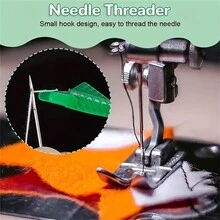 Type Sewing Machine Needle Threading Machine With Hook, Plastic Needle Insertion Tool, Elderly Quick Automatic Change Of Process Accessories, Sewing Tools - Multicolor - View 4