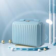 1 件旅行便携式大容量化妆收纳包、洗漱包、小袋、1 件便携式化妆包、带手柄的旅行洗漱包、多功能化妆包、1 件多功能大容量化妆包时尚防水洗漱收纳包网袋学校用品包