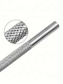 4件套皮革打孔工具套裝：輕鬆打造定制手錶錶帶和皮帶！ - 銀色 - 查看 4