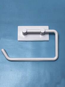 Kitchen Tissue Holder Bathroom Toilet Paper Rack Solid Tissue Stand Cling Film Dispenser Paper Towel Roll Holder,Home Stuff,Table,Home Decorations,Home Organization And Storage,Room Decor,Room Decor Bedroom,Kitchen Accessories,Kitchen Tools,Organiser Kitchen,Travel,Holiday,Tissue Box Holder,Napkin Holder,Festival Family Gathering,Kitchen Dining Table Decor For Home Kitchen Bedroom Living Room Dining Room, Home Decoration Accessories, Decorative Box,Women Wedding Gift,Summer Travel Holiday Festival Must-Have - White - View 5