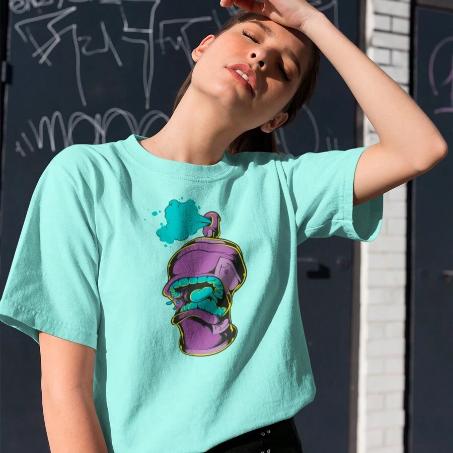 Women T-Shirts - Màu xanh Bạc hà - Xem 1