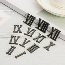 1 Set Gold Roman Numeral Plaques - Gold - View 9