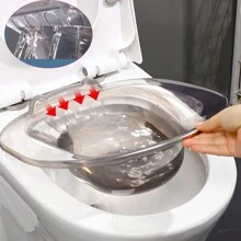 1入組適用於坐浴臀部的男女通用沖洗器,適用於孕婦,毋需蹲姿,適用於廁所,適用於年長者和患者護理,可洗滌 - 粉色 - 查看 7