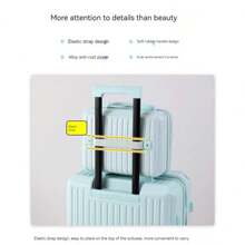 1 件旅行便携式大容量化妆收纳包、洗漱包、小袋、1 件便携式化妆包、带手柄的旅行洗漱包、多功能化妆包、1 件多功能大容量化妆包时尚防水洗漱收纳包网袋学校用品包