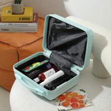 1 件旅行便携式大容量化妆收纳包、洗漱包、小袋、1 件便携式化妆包、带手柄的旅行洗漱包、多功能化妆包、1 件多功能大容量化妆包时尚防水洗漱收纳包网袋学校用品包