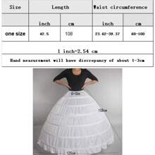 Sottoveste Petticoat da Matrimonio Crinolina Sottoveste Sottogonna Vestito Nuziale Cerchio Sottovesti Vintage Ognissanti