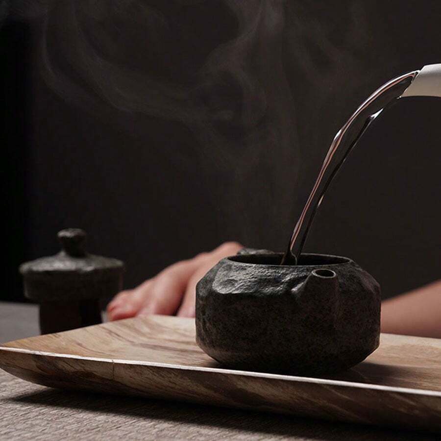 Ấm pha trà - màu đen - Xem 1