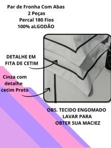 Sheet Sets With Pillowcases - 黑色 - 查看 3