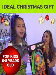 Gấp lại Led Chiếu sáng Nơ Và Mũi tên Bộ ( Ngẫu nhiên bao bì ) , Đồ chơi Bắn cung Bộ Đối với 6-8 Già Con trai , Hoàn hảo Giáo dục Và Niềm vui : Tốt Động cơ Kỹ năng , Sự chính xác , Và Siêu anh hùng , Đồng hồ điện tử - Nhiều màu - Xem 8