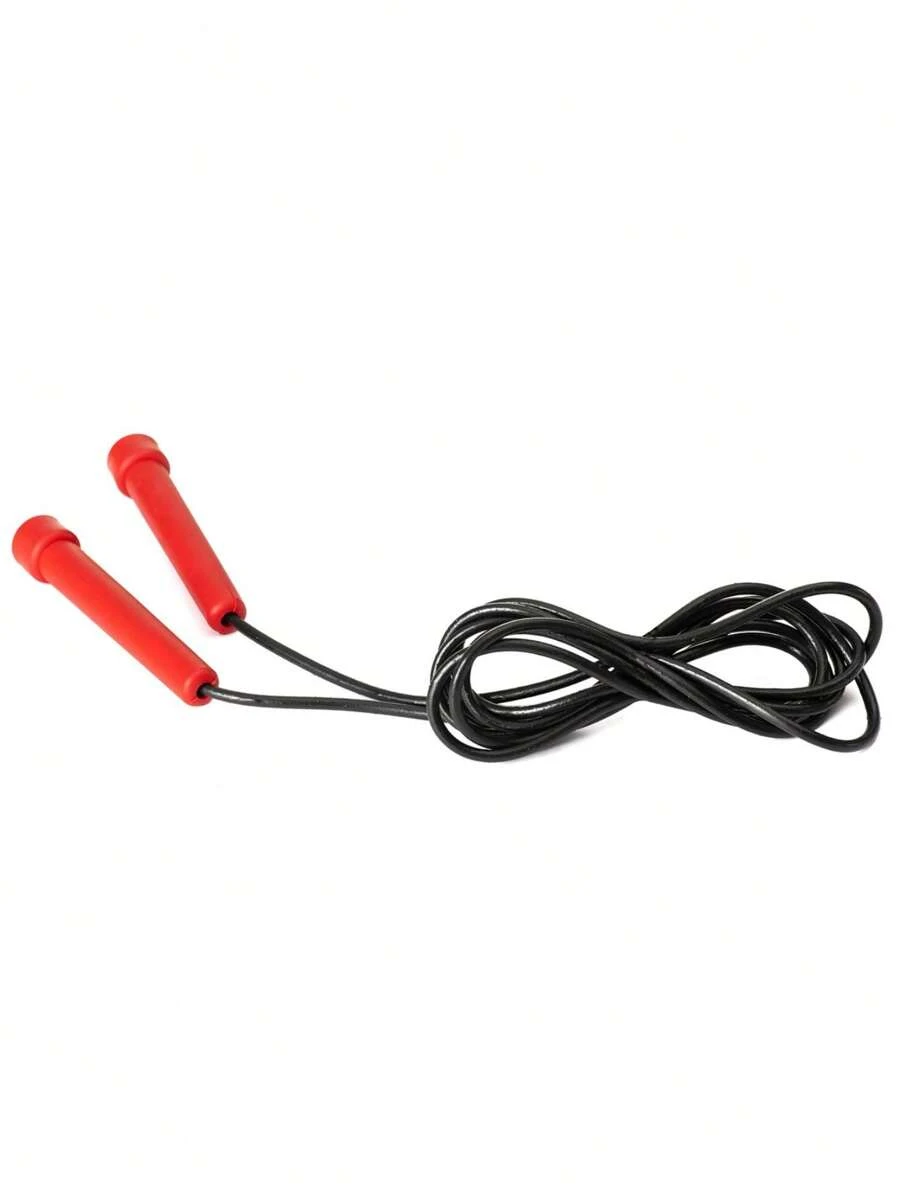 Corda de pular academia musculação treino funcional emagrecimento fitness exercícios físicos saúde - Vermelho - Visão 1