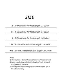 5對入組可愛女孩襪子,薄款透氣踝關/中筒長度,適用於1-12歲,春/夏/秋季 - 彩色 - 查看 11