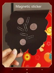 New Year Couplets & Spring Festival Banners For Year Of The Dragon, Famous Online, Home Decoration Red Blessing Door Sticker For Chinese New Year - Multicolor - View 6