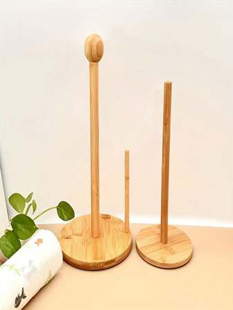 1pc Bamboo Kitchen Storage Rack