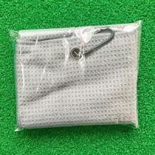 1 件高爾夫運動毛巾,超細纖維折疊華夫格高爾夫毛巾 - 灰色 - 查看 6