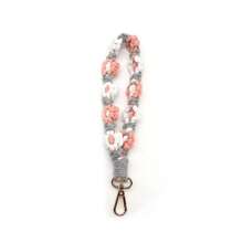 新品鮮花風格手工編織手鍊含雛菊,鑰匙扣和手機吊飾 - 小雛菊鑰匙扣 - 查看 10