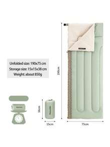 Naturehike Envelope Style Sleeping Bag For Outdoor Camping, Can Be Spliced Into Double, Super Lightweight And Portable