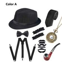 14 件 1920 年代男士盖茨比服装配饰套装 - 1920s set - 查看 12