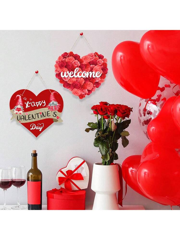 RAYHER - 12 PEZZI - MINIATURE IN LEGNO FORMA CUORE CON COCCINELLA 2,5CM