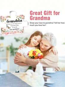 1 Miếng , Món quà Đối với - Điêu khắc Acrylic Chặn Câu đố Đồ trang trí 3,9 X 3.3 Inch - Thanh tú Món quà - Ngày kỷ niệm Quà sinh nhật - cho bà - Xem 5